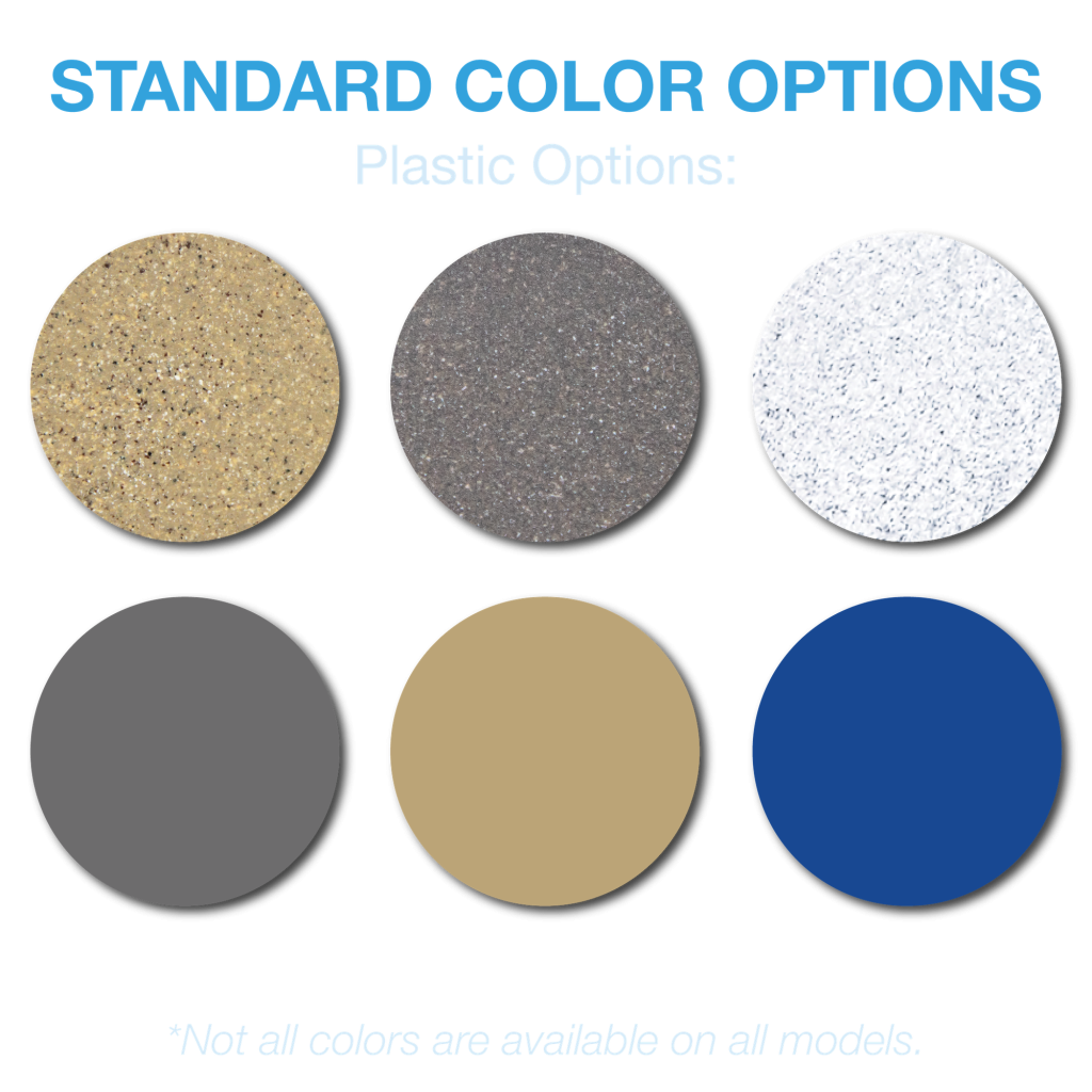 Color Options - Aqua Creek Products